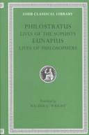 Front cover of The lives of the sophists by Philostratus the Athenian