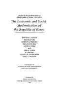 Front cover of The Economic and social modernization of the Republic of Korea by Edward Sagendorph Mason