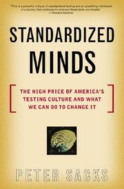 Cover of Standardized Minds by Peter Sacks