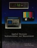 Cover of Applied electronic instrumentation and measurement by David Buchla