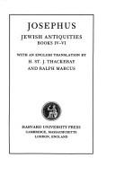 Cover of Judean antiquities 1-4 by Josephus, Flavius.