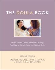 Cover of The Doula book by Phyllis H. Klaus