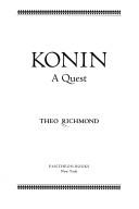 Cover of Konin by Theo Richmond