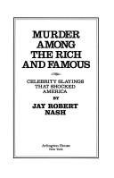 Cover of Murder among the mighty by Jay Robert Nash