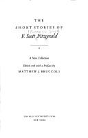 Front cover of Short stories by F. Scott Fitzgerald