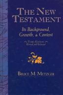 Cover of New Testament by Bruce Manning Metzger