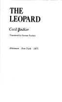 Cover of Leoparden by Cecil Bødker