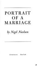 Front cover of Portrait of a marriage by Nicolson, Nigel.