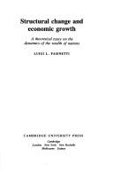 Front cover of Structural change and economic growth by Luigi L. Pasinetti