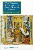 Front cover of The printing revolution in early modern Europe by Elizabeth L. Eisenstein