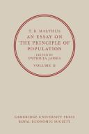 Front cover of Principles of political economy by Thomas Robert Malthus