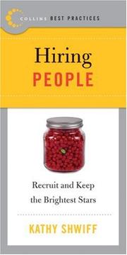 Cover of Best Practices: Hiring People by Kathy Shwiff