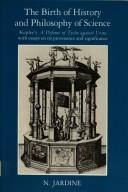 Cover of The birth of history and philosophy of science by Nicholas Jardine