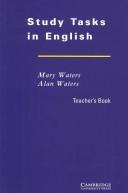 Cover of Study tasks in English by Mary Waters