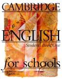 Cover of Cambridge English for Schools Tests 1 Audio Cassette (Cambridge English for Schools) by Patricia Aspinall