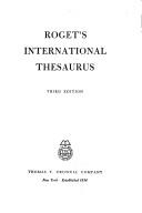 Front cover of Roget's international thesaurus by C. O. Sylvester Mawson