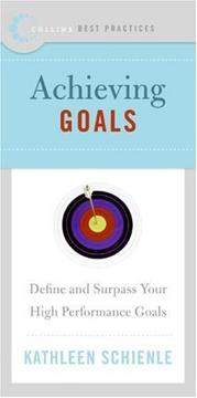 Front cover of Best Practices: Achieving Goals by Kathleen Schienle