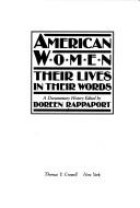 Front cover of American women by Doreen Rappaport