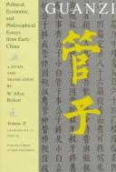 Cover of Guanzi by Guan, Zhong