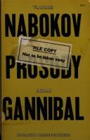 Front cover of Notes on prosody, and Abram Gannibal by Vladimir Nabokov