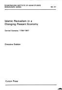 Front cover of Islamic revivalism in a changing peasant economy by Christine E. Dobbin
