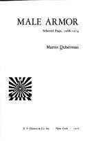 Cover of Male Armor by Martin B. Duberman