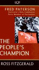 Front cover of The people's champion, Fred Paterson by Ross Fitzgerald