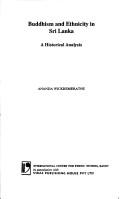 Cover of Buddhism and Ethnicity in Sri Lanka by Ananda Wickremeratne