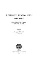Cover of Religion, reason, and the self by Hywel David Lewis