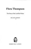 Cover of Flora Thompson by Gillian Lindsay