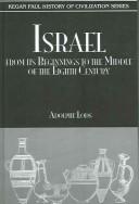 Front cover of Israel by Adolphe Lods