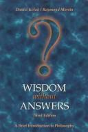 Cover of Wisdom without answers by Daniel Kolak