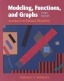 Cover of Modeling, functions, and graphs by Katherine Yoshiwara