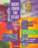 Cover of Right from the start by Robert Holkeboer