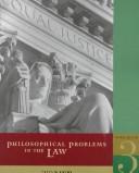 Cover of Philosophical Problems in the Law by David M. Adams