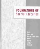 Cover of Foundations of special education by James L. Paul
