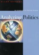 Cover of Analyzing Politics by Ellen Grigsby