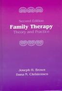 Cover of Family therapy by Joseph H. Brown