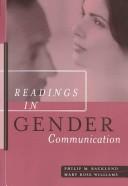 Front cover of Readings in gender communication by Phil Backlund
