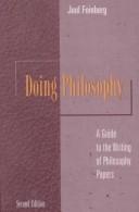 Cover of Doing Philosophy by Joel Feinberg