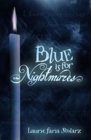 Cover of Blue is for nightmares by Laurie Faria Stolarz