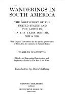 Cover of Wanderings in South America by Charles Waterton