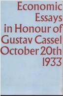Front cover of Economic Essays in Honour of Gustav Cassel, October 20 1933 by Gustav Cassell