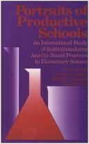 Front cover of Portraits of Productive Schools by Ronald D. Anderson