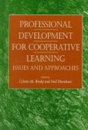 Cover of Professional development for cooperative learning by Celeste M. Brody