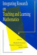 Cover of Integrating research on teaching and learning mathematics by Elizabeth Fennema