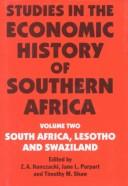 Front cover of Studies in the economic history of southern Africa by Zbigniew A. Konczacki