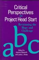 Front cover of Critical perspectives on Project Head Start by Lynda J. Ames
