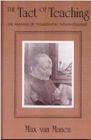 Front cover of The Tact of Teaching by Max Van Manen