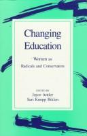 Cover of Changing Education by Joyce Antler